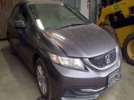 2014 CIVIC GRAY LX 1.8 AT  A24023